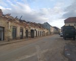 Djelatnice Zavoda Galić i Pišpek u stručnom pregledu potresom oštećenih zgrada, Sisak i Petrinja, 02.2021.