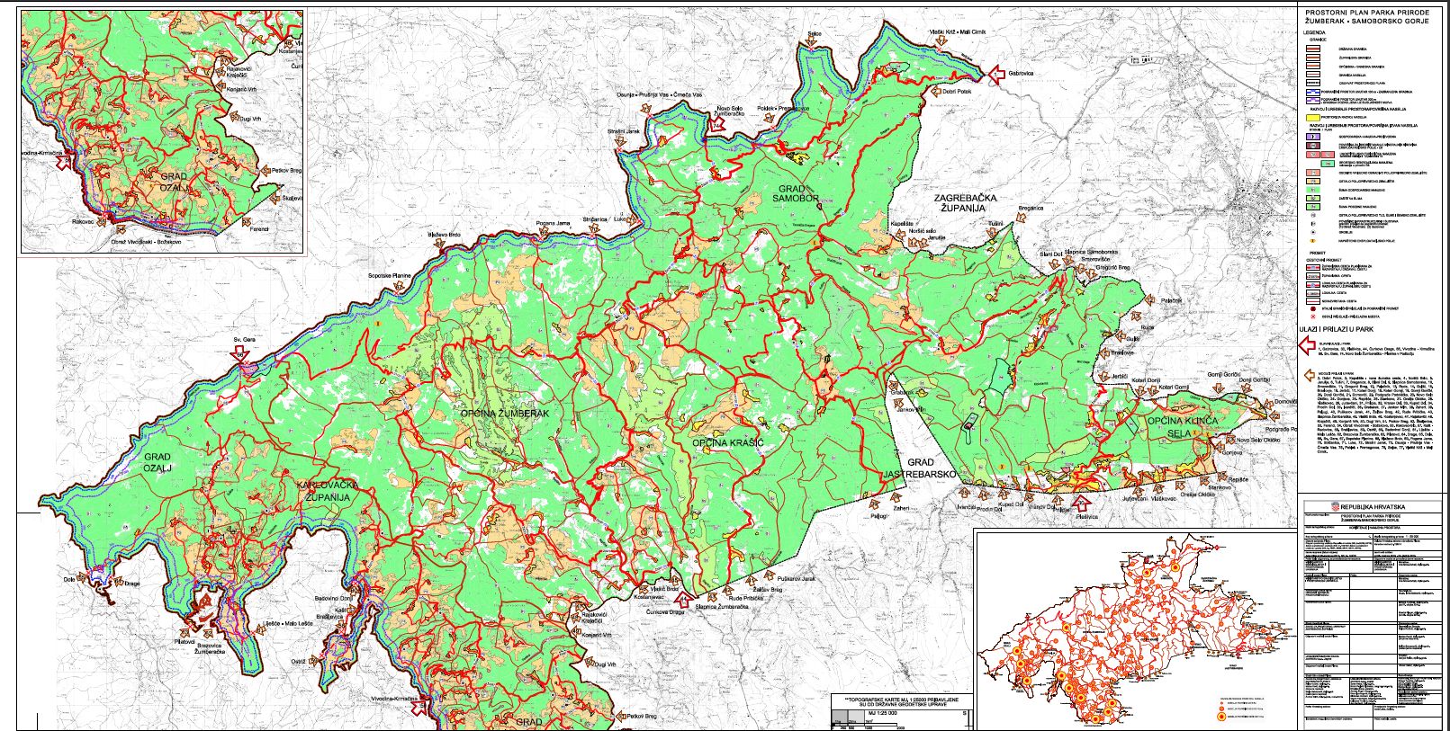 Dovršena izrada Prostornog plana Parka prirode Žumberak - slika 1