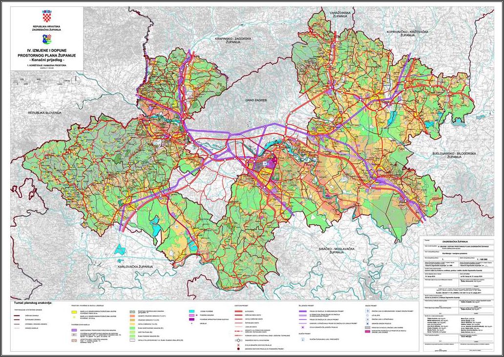 Donesene IV. Izmjene i dopune Prostornog plana Zagrebačke županije - slika 1