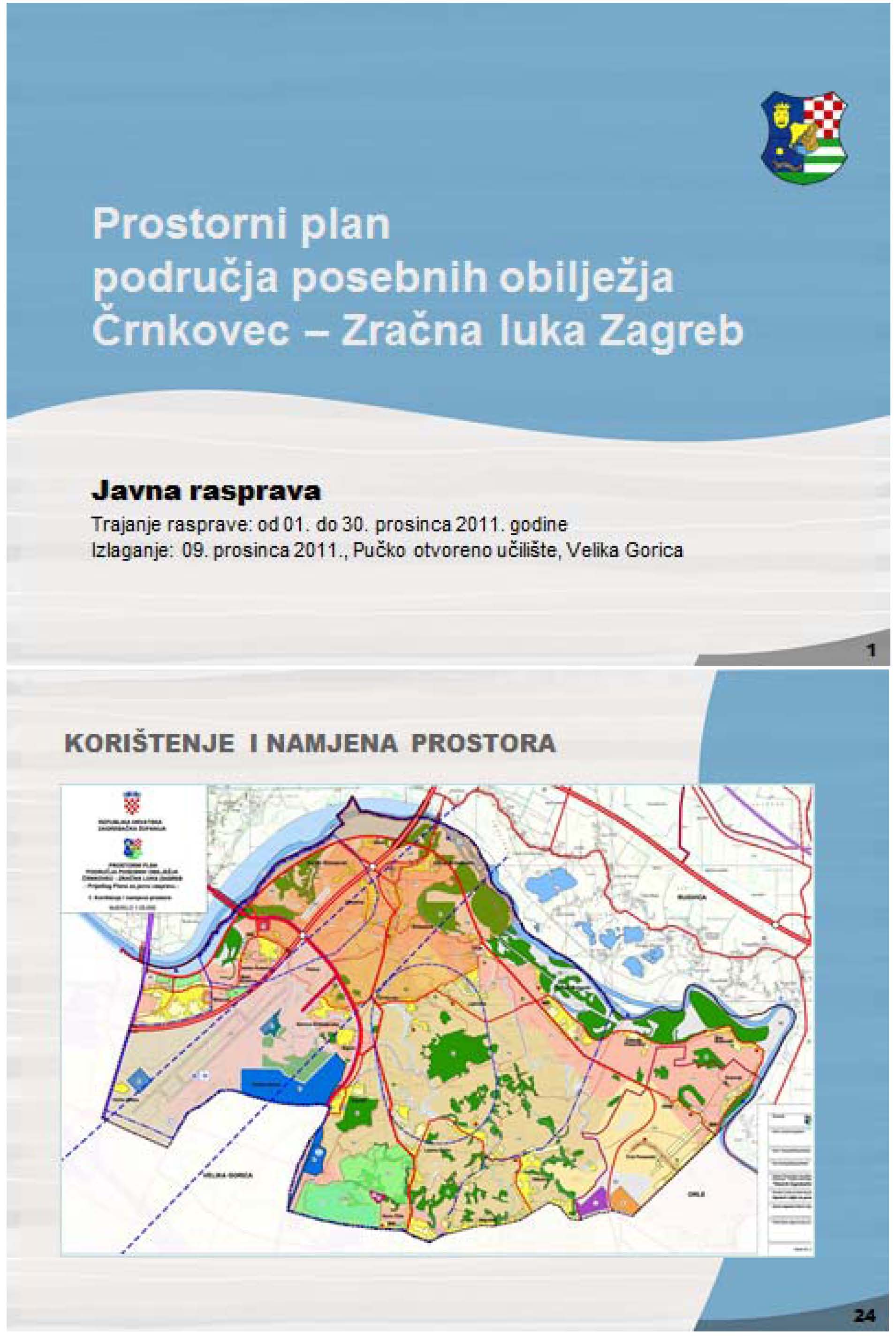 Održano Javno izlaganje Prijedloga prostornog plana područja posebnih obilježja Črnkovec - Zračna luka Zagreb - slika 1