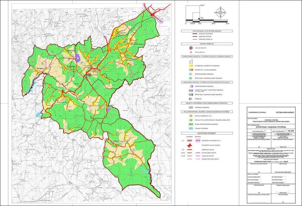 U tijeku je postupak izrade i donošenja II. izmjena i dopuna PPUO Kravarsko - slika 1