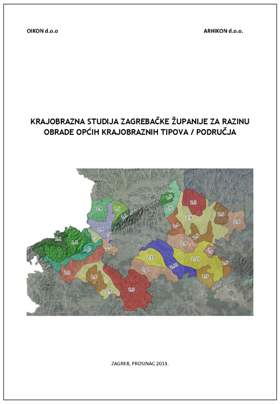 Krajobrazna studija Zagrebačke županije - slika 1