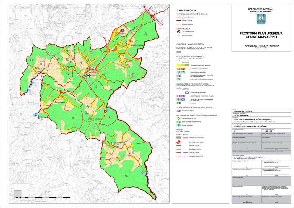 U tijeku je postupak izrade i donošenja III. izmjena i dopuna PPUO Kravarsko - slika 1
