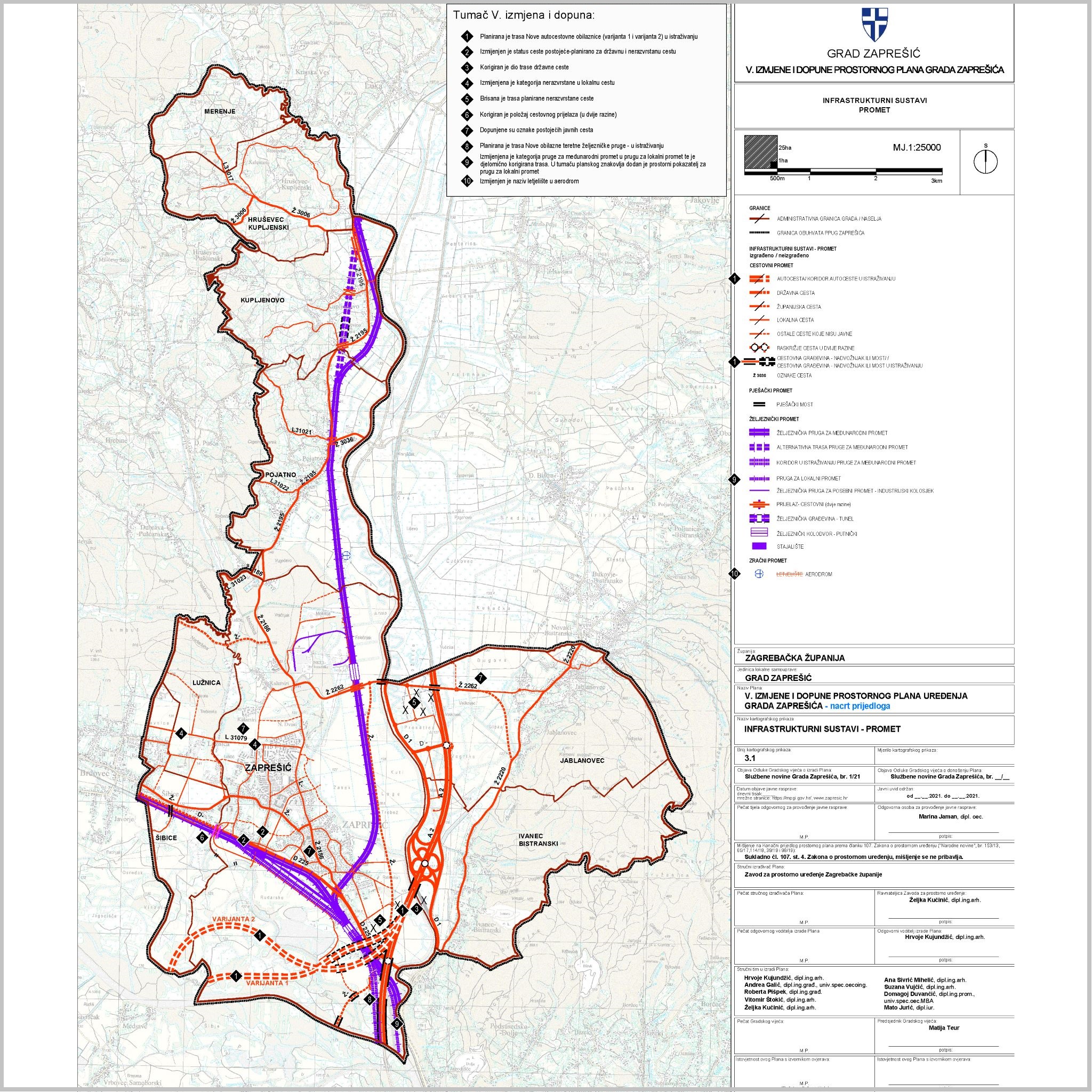 Dovršen radni nacrt V. Izmjena i dopuna PPUG Zaprešić - slika 1