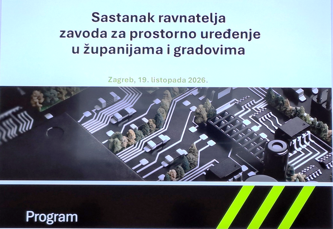 Održan sastanak ravnatelja županijskih zavoda za prostorno uređenje u Ministarstvu - slika 1
